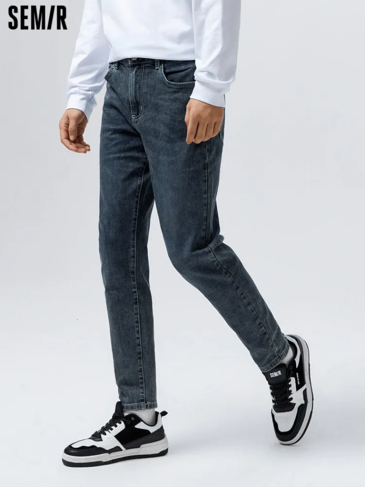 mens_intelligent_temperat_0-1.webp SEMIR Men's Intelligent Temperature Adjustment Denim Boot Cut Pants