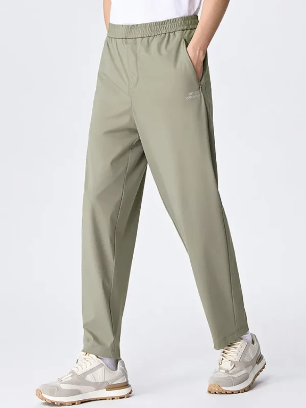 SEMIR Men's Knit Stretch Cool Tapered Pants