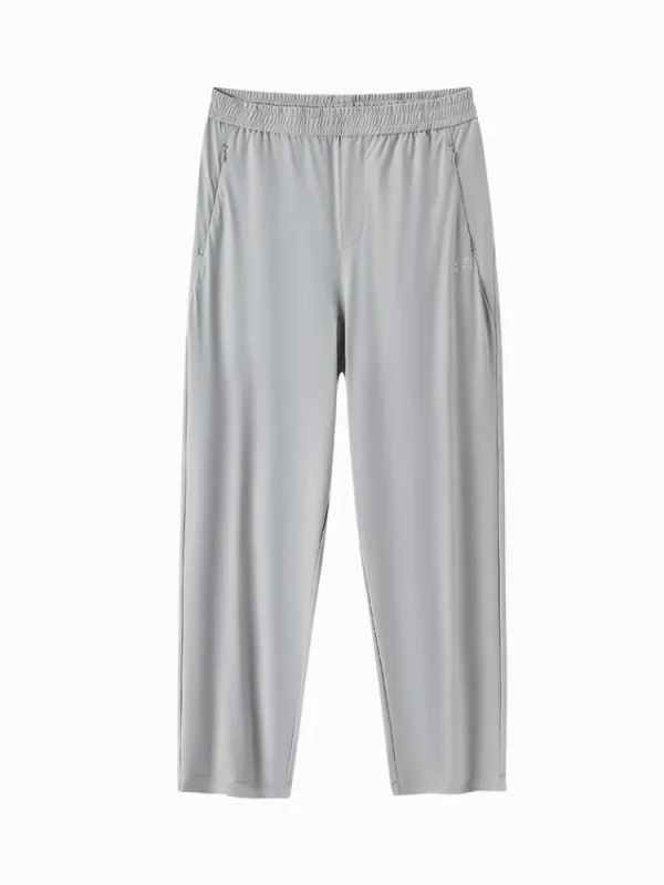 SEMIR Men's Knit Stretch Cool Tapered Pants