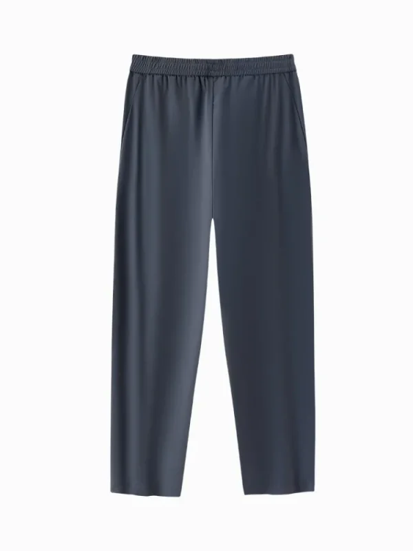 SEMIR Men's Knit Stretch Cool Tapered Pants