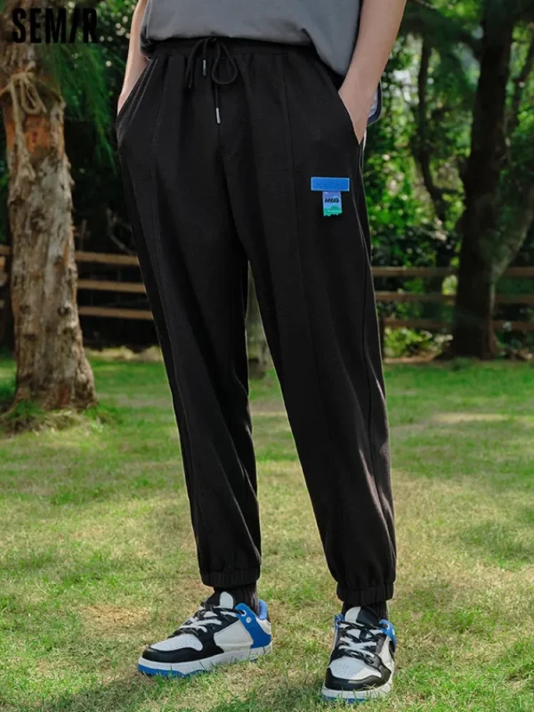 SEMIR Men's Knitted Comfort Cool Knit Jogging Pants