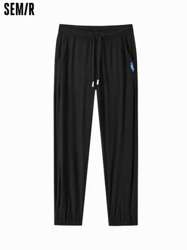 SEMIR Men's Knitted Cool Woven Jogging Pants