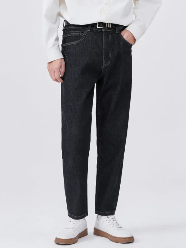 SEMIR Men’s Lycra Tapered Pants