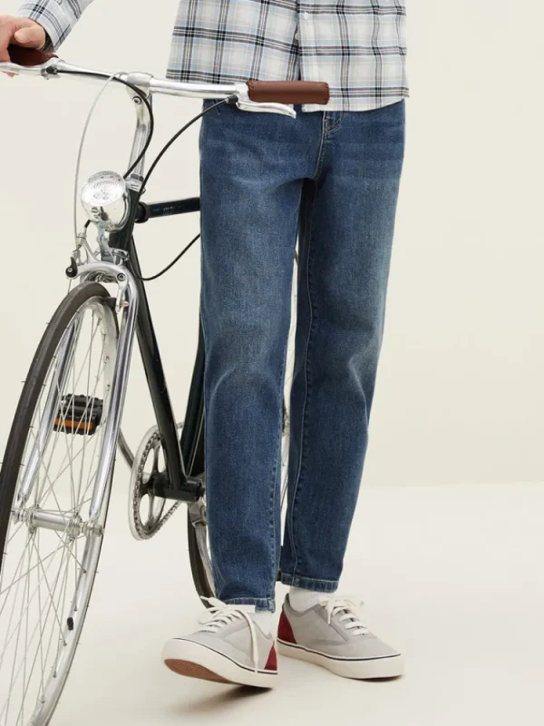 SEMIR Men’s Lycra Tapered Pants