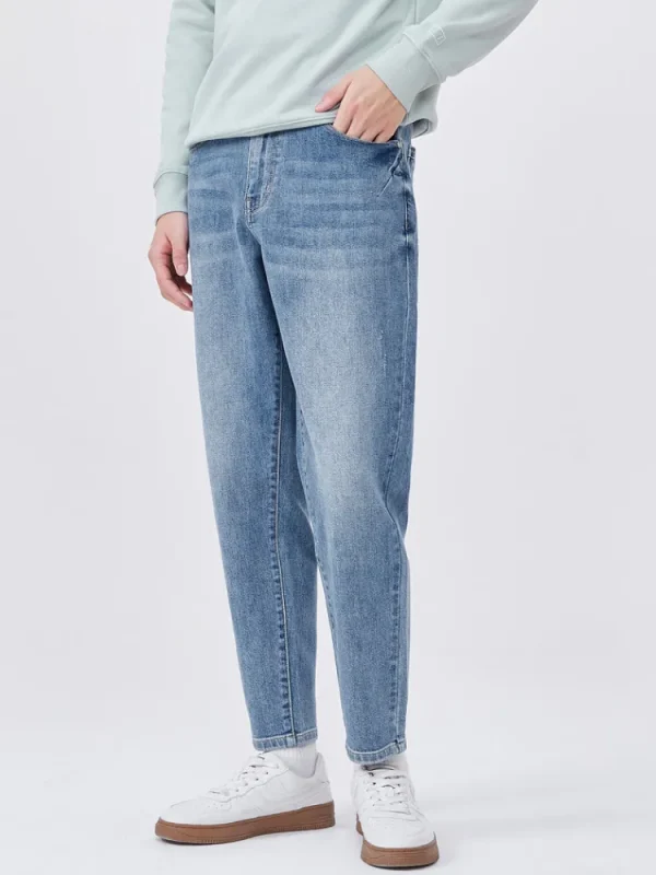 SEMIR Men’s Lycra Tapered Pants