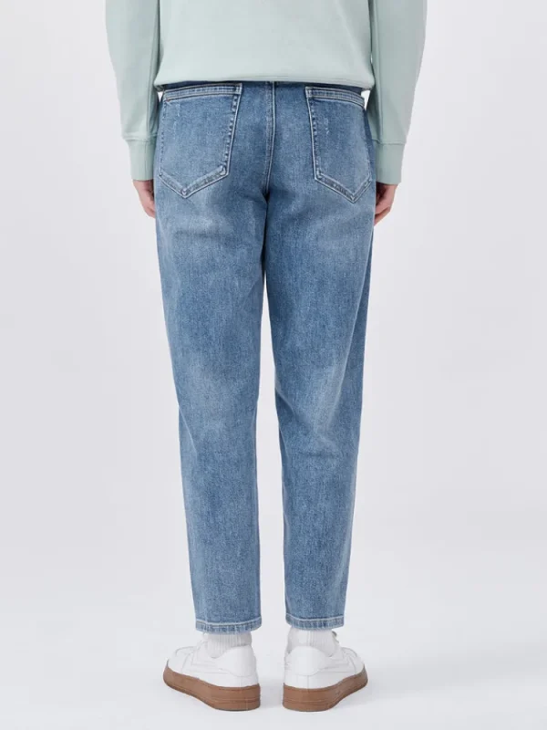 SEMIR Men’s Lycra Tapered Pants