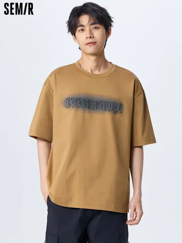 SEMIR Men's Moisture-absorbing Quick-drying Round Neck Short Sleeves T-Shirt