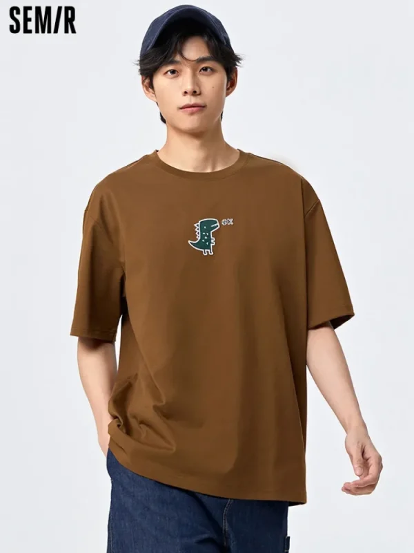 SEMIR Men's Moisture-absorbing Quick-drying Round Neck Short Sleeves T-Shirt