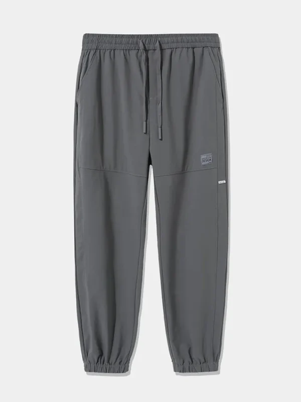 SEMIR Men's Monogram Loose Woven Jogging Pants