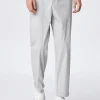 SEMIR Men's Nylon Stretch Crepe Basic Pants