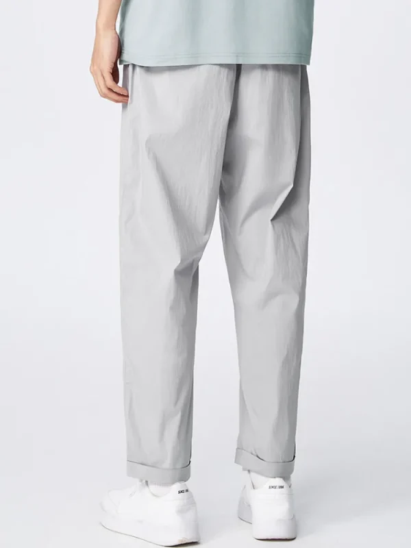 SEMIR Men's Nylon Stretch Crepe Basic Pants