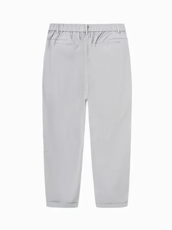 SEMIR Men's Nylon Stretch Crepe Basic Pants