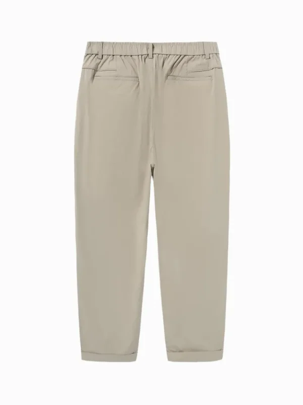 SEMIR Men's Nylon Stretch Crepe Basic Pants
