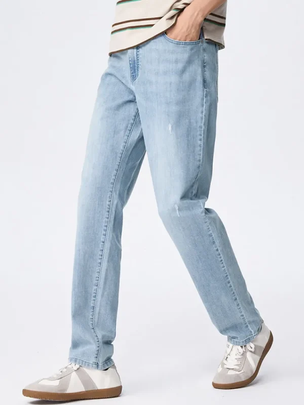 SEMIR Men's Polyester Straight Cotton Pants