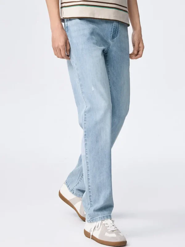 SEMIR Men's Polyester Straight Cotton Pants