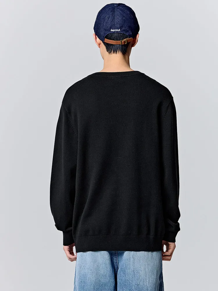 mens_shell_card_crew_neck_12.webp SEMIR Men's shell card crew neck sweater