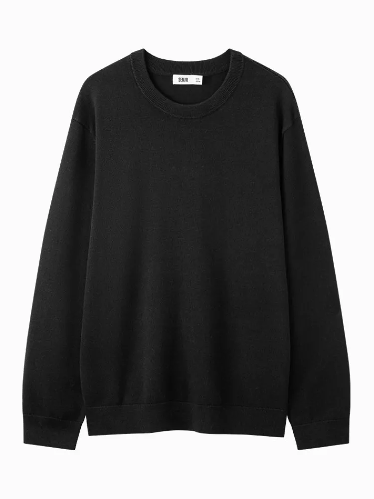 mens_shell_card_crew_neck_13.webp SEMIR Men's shell card crew neck sweater