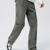SEMIR Men's Solid Colour Loose Straight Pants