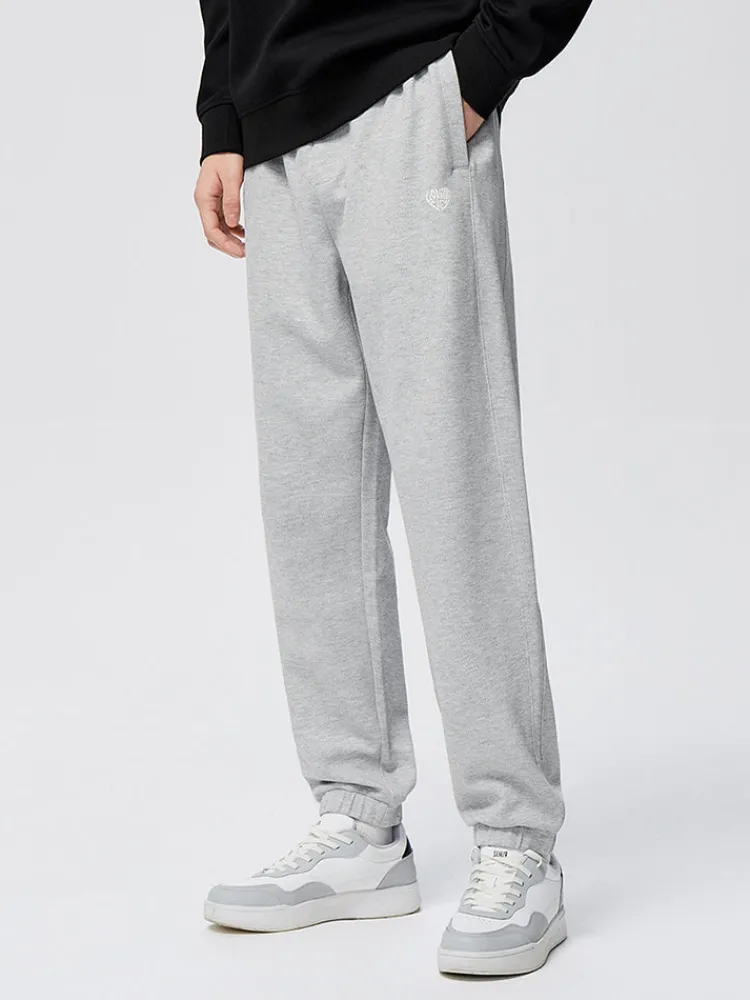 mens_twill_jacquard_inter_2.webp SEMIR Men's Twill Jacquard Interlock Fabric Solid Colour Fitted Knitted Jogging Pants