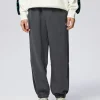 SEMIR Men's UT Interlock 3D Badge Loose Knitted Jogging Pants