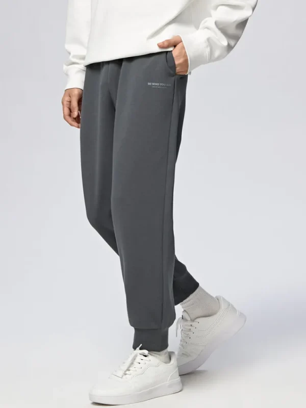 SEMIR Men's UT Interlock Drawstring Fitted Knitted Jogging Pants