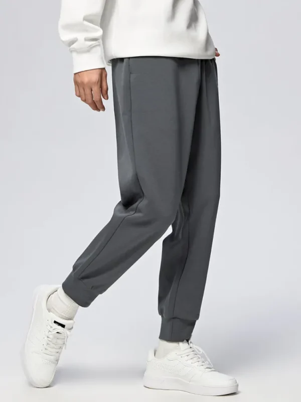 SEMIR Men's UT Interlock Drawstring Fitted Knitted Jogging Pants
