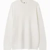 SEMIR Men's white turtleneck sweater