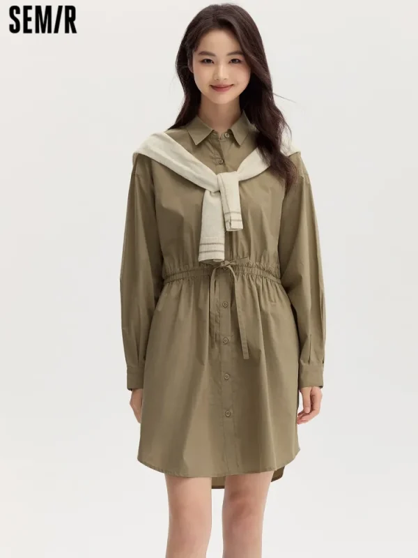 Women SEMIR Women Loose FitOne-Piece Dress
