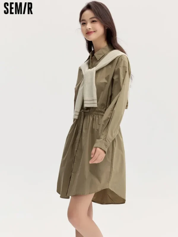 Women SEMIR Women Loose FitOne-Piece Dress