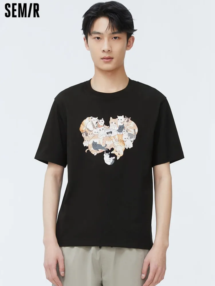 unisexs_cool_round_neck_s_3.webp SEMIR Unisex's Cool Round Neck Short Sleeves T-Shirt