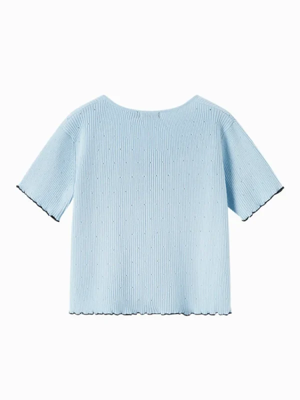 Women SEMIR Women's Beaded Crew-neck Sweater