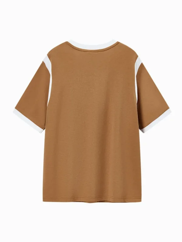 Women SEMIR Women's Breathable Crew-neck Short Sleeves Cotton T-Shirt