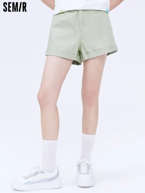 Women SEMIR Women's Cavalry Diagonal Basic Cotton Pants