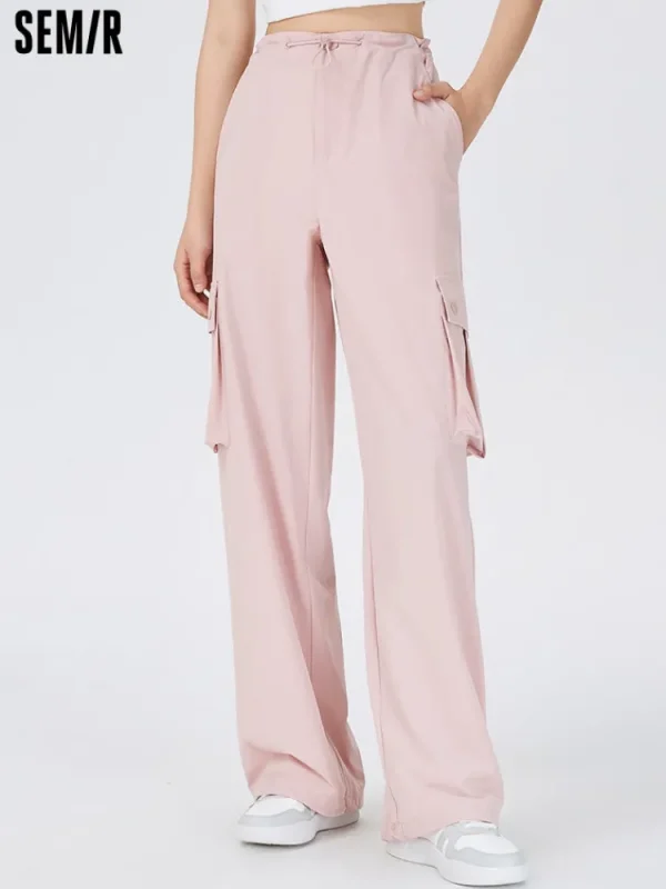 Women SEMIR Women's Comfortable Moisture-absorbing Quick-drying Chemical Fiber Overalls