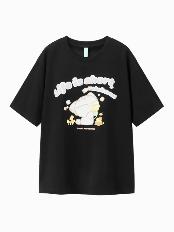 Women SEMIR Women's Cool and Comfortable Round Neck Short Sleeves T-Shirt