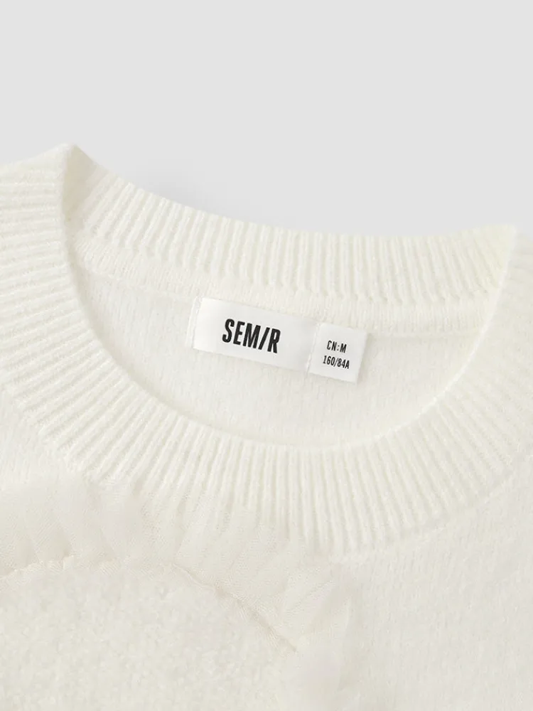 womens_cream_white_crew_n_2.webp Women SEMIR Women's cream white crew neck sweater