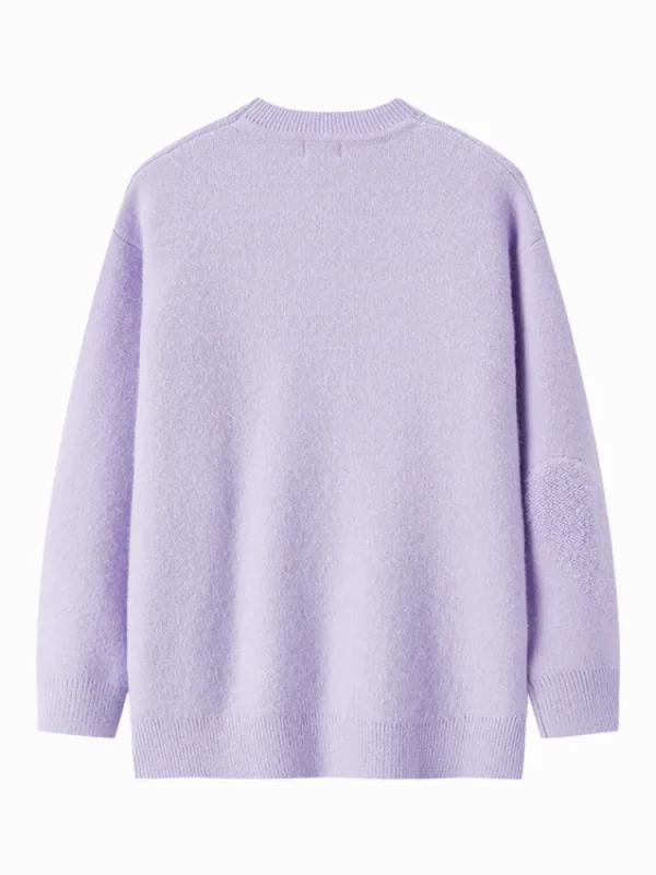 Women SEMIR Women's cream white crew neck sweater