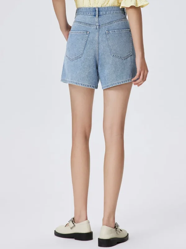 Women SEMIR Women's Denim Comfort Cool Antibacterial Basic Pants