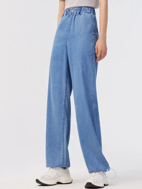 Women SEMIR Women's Denim Sun Protection Cool Jogging Pants