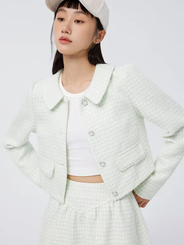 Women SEMIR Women's Fancy Yarn Slim Suit=Dress