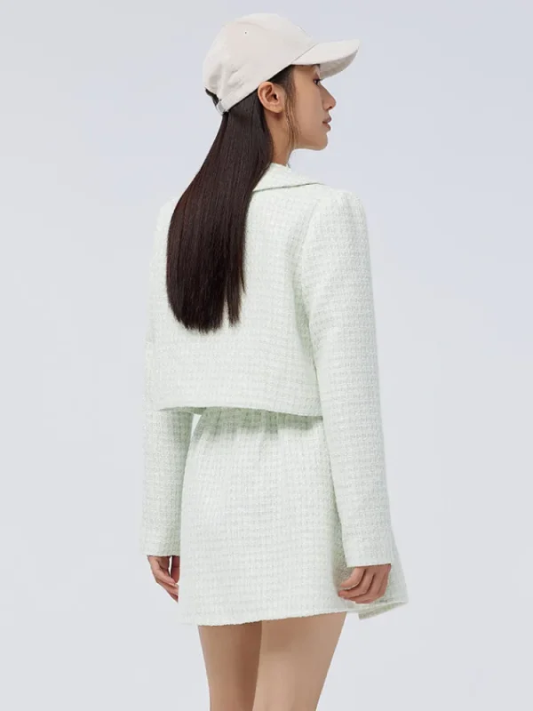 Women SEMIR Women's Fancy Yarn Slim Suit=Dress
