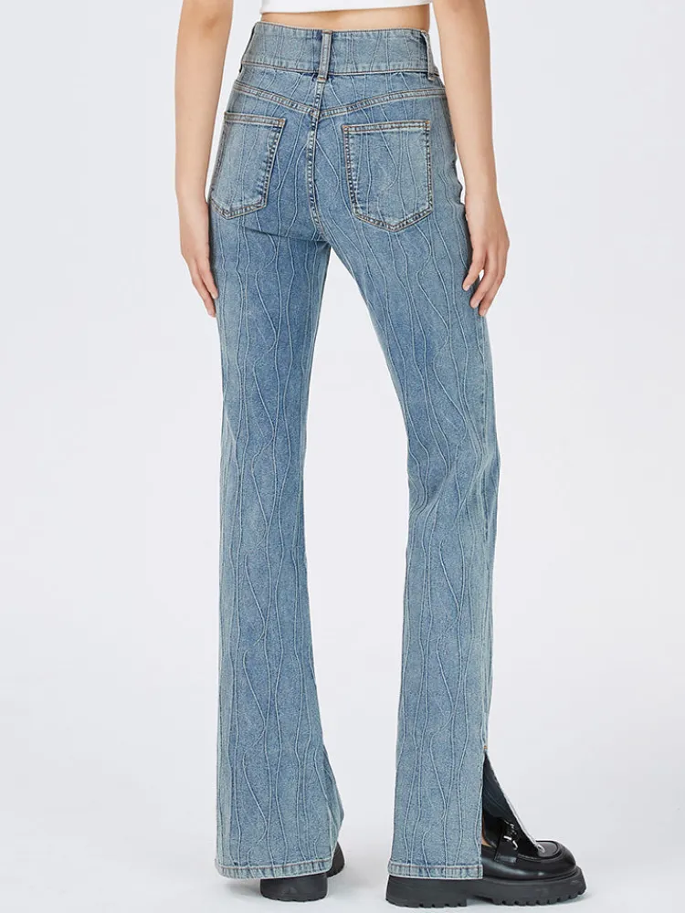 womens_flared_denim_pants_2.webp Women SEMIR Women's Flared Denim Pants