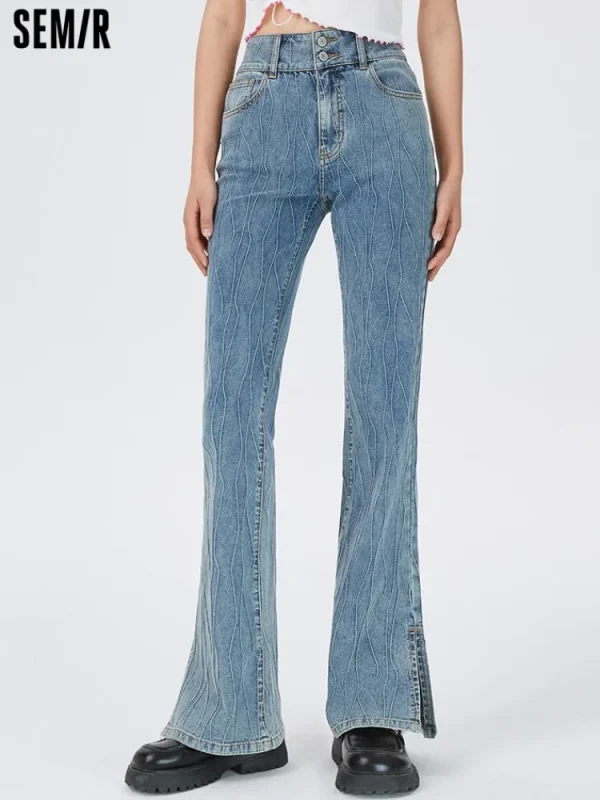 Women SEMIR Women's Flared Denim Pants