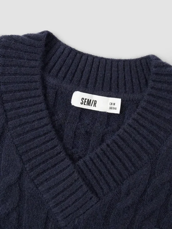 Women SEMIR Women's half-cardigan sweater