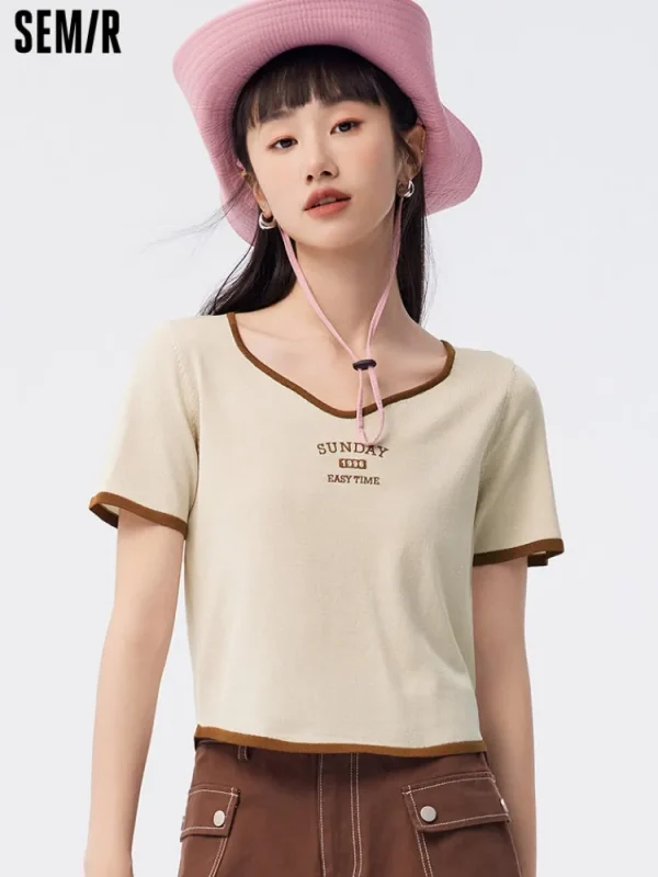 Women SEMIR Women's Ice Silk Sweaters