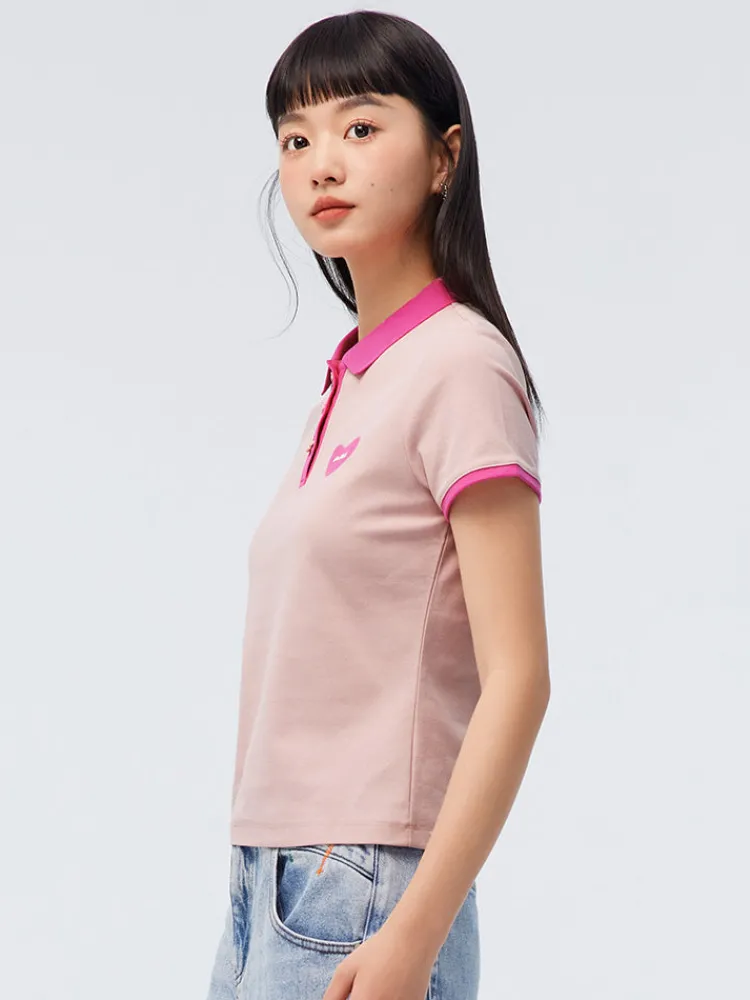womens_knitted_comfortabl_11.webp Women SEMIR Women's Knitted Comfortable Cool Antibacterial Short- sleeve Polo
