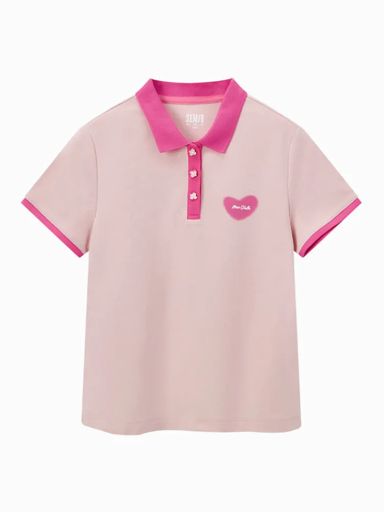 womens_knitted_comfortabl_13.webp Women SEMIR Women's Knitted Comfortable Cool Antibacterial Short- sleeve Polo
