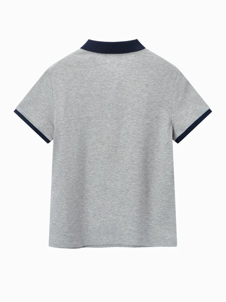 womens_knitted_comfortabl_4.webp Women SEMIR Women's Knitted Comfortable Cool Antibacterial Short- sleeve Polo
