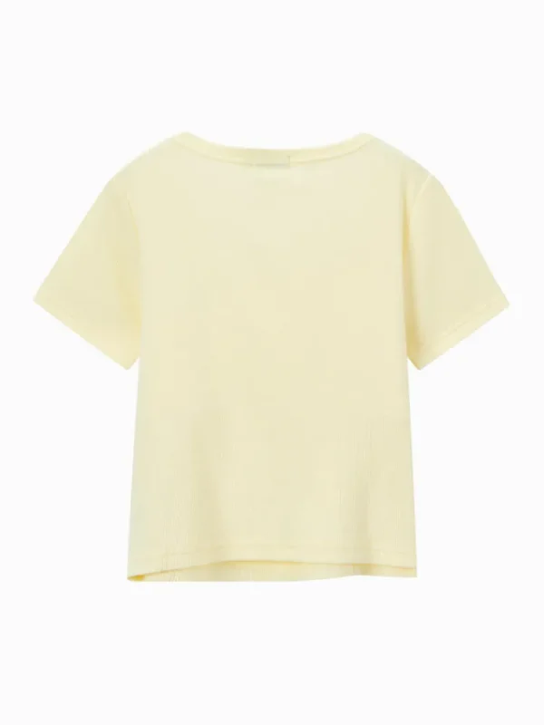 Women SEMIR Women's Knitted Other Short- sleeve T-Shirts
