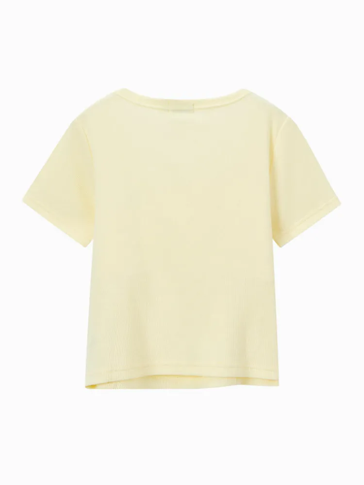 womens_knitted_other_shor_10.webp Women SEMIR Women's Knitted Other Short- sleeve T-Shirts